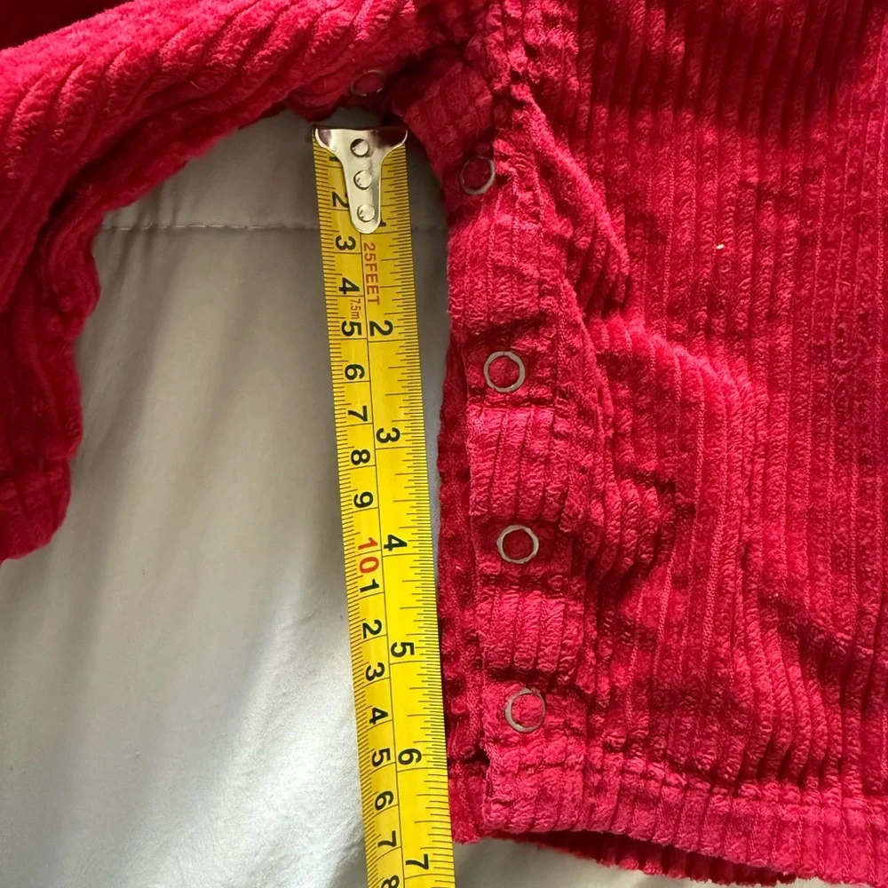 ✨GAP Red Corduroy Overalls - Picture 8 of 9